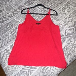 Red Sleeveless dressy top!